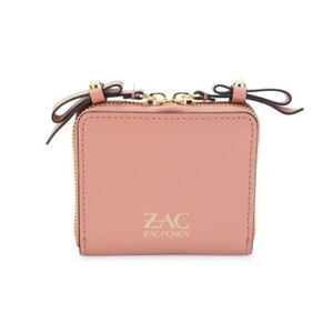 New ZAC POSEN Eartha Leather Mini Wallet